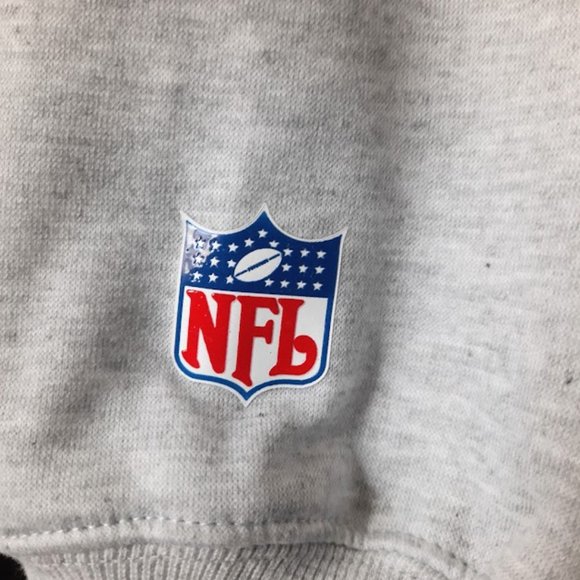 NFL Team Apparel, Medium grey hooded sweatshirt - Picture 11 of 16